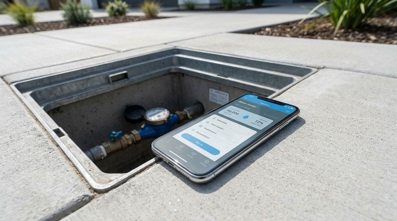 Comptador intel·ligent en arqueta amb aplicació mòbil de telecontrol